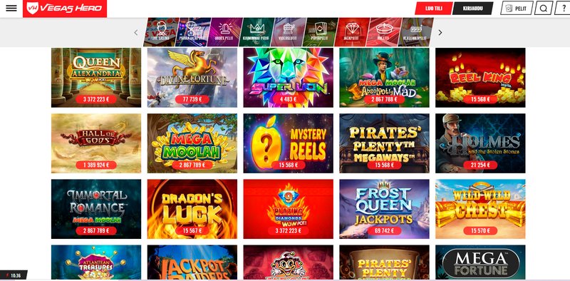 Vegas hero casino login in United Kingdom